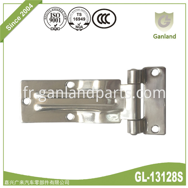 Truck Door Hinge Polished Stainless Steel 180 Length